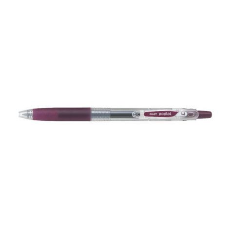Długopis żelowy Pilot Pop'Lol 0.7mm Czerwony ciemny